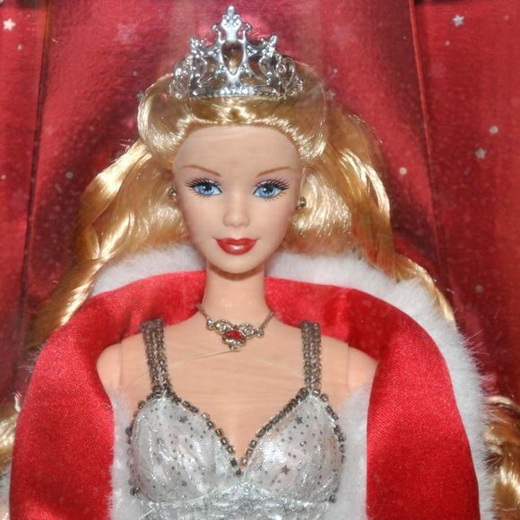 2001 Vintage Holiday Celebration Barbie Special Edition NIB Barbie Doll - Picture 2 of 7